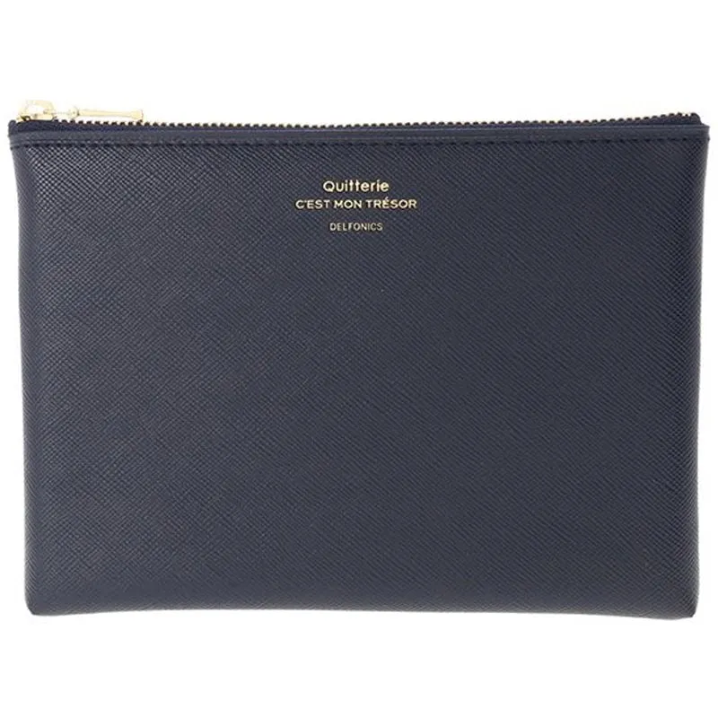 Quitterie Medium Pouch - Dark Blue