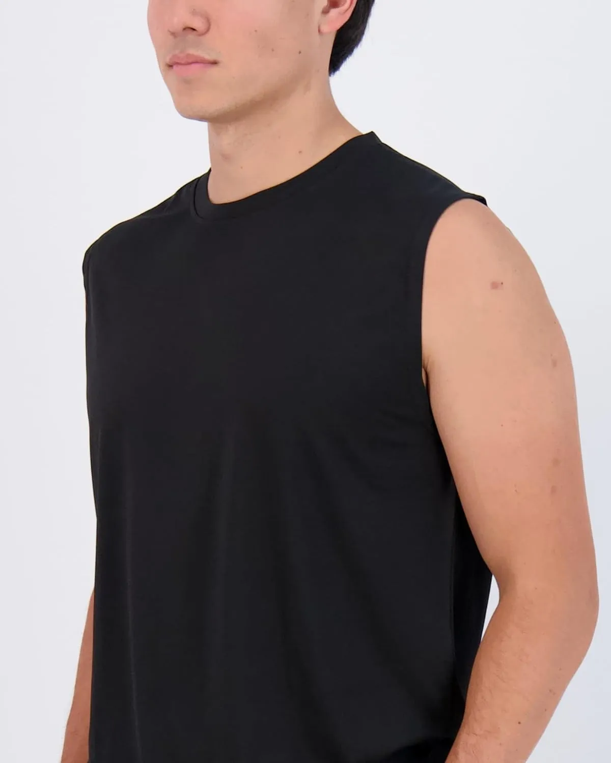 Real Essentials 3 & 5 Pack: Men's Dry-Fit Active Muscle Tank Top - Standard and Big & Tall Sizes (S-5XLT)