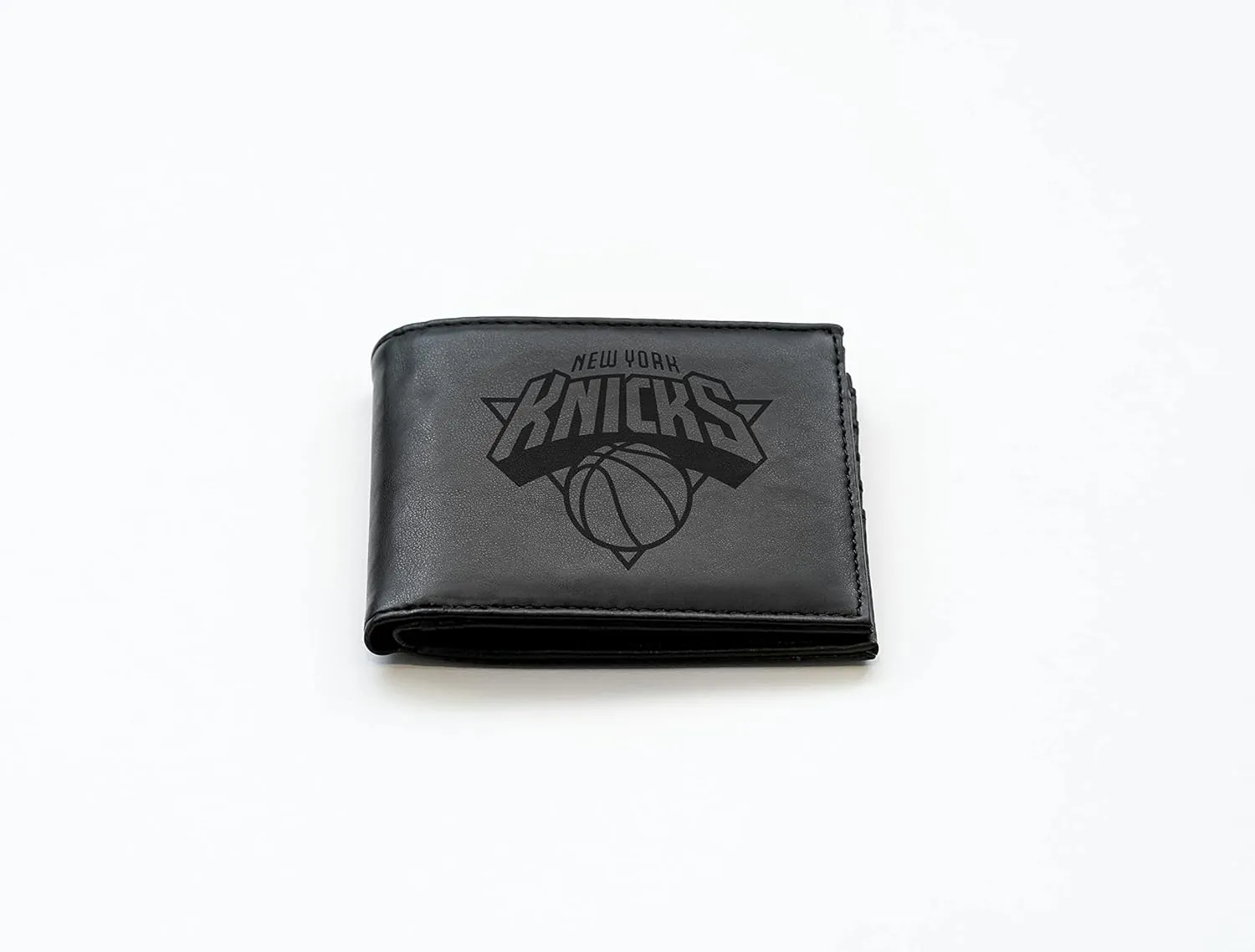 Rico Industries NBA Laser Engraved Billfold Wallet Laser Engraved Bill-fold Wallet - Slim Design - Great Gift