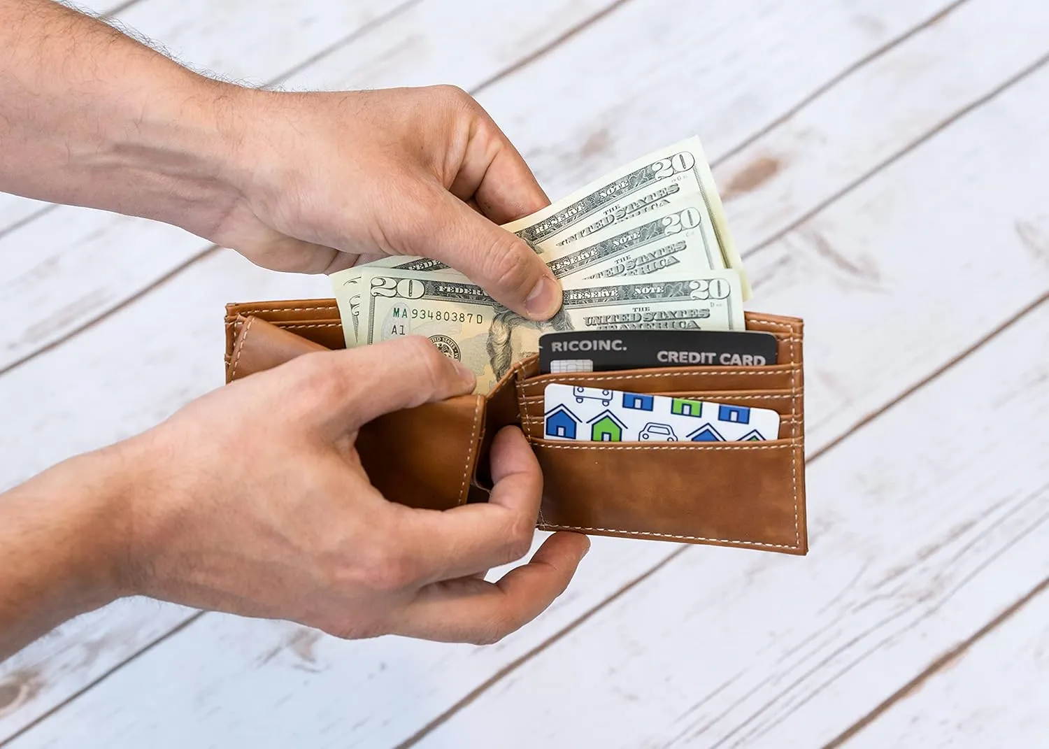 Rico Industries NFL Laser Engraved Billfold Wallet Laser Engraved Bill-fold Wallet - Slim Design - Great Gift