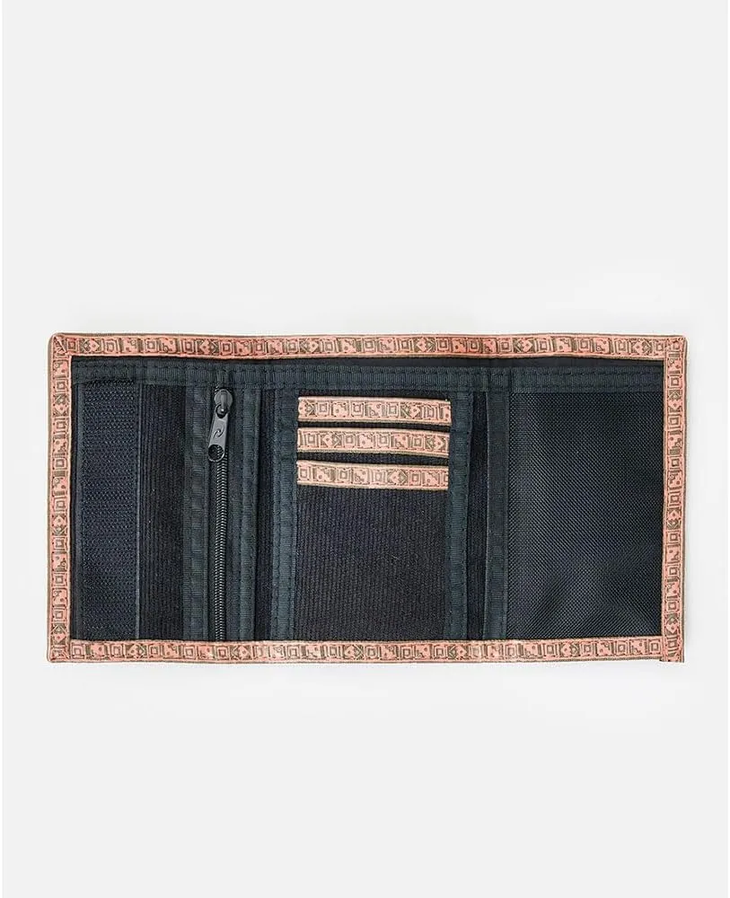 Rip Curl Men's Archive Corduroy Wallet, Multiple Card Slots and ID Window, Washed Black