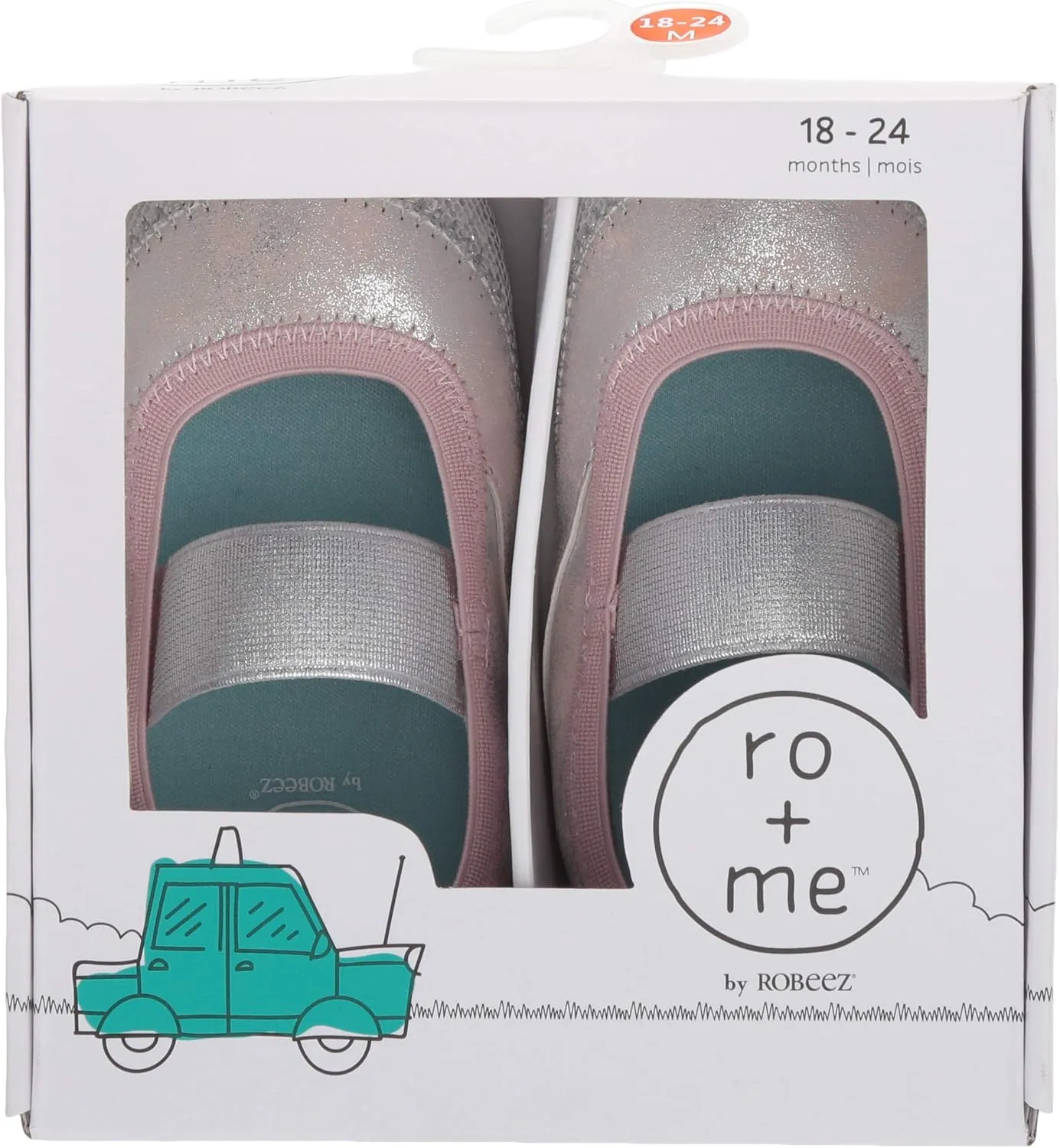 RO   ME Baby Girl-Child Mary Jane Crib Shoe