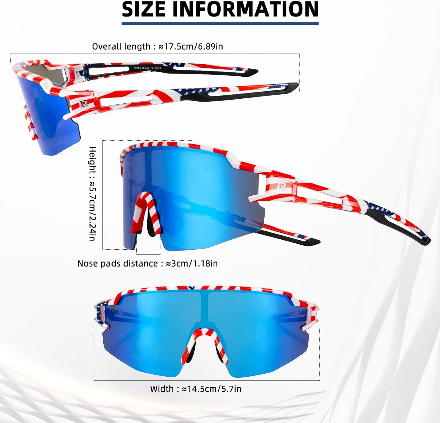 ROCKBROS Photochromic Sports Sunglasses for Men Women Cycling UV Protection