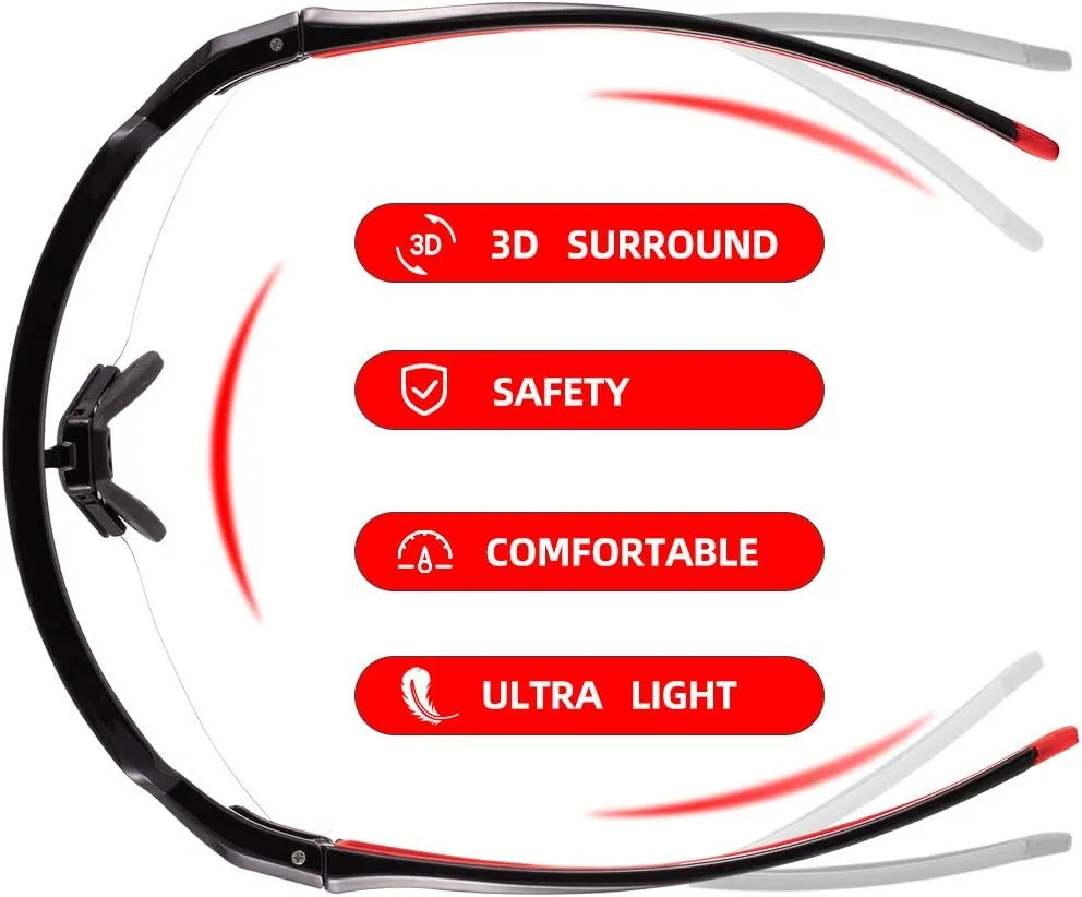 ROCKBROS Photochromic Sports Sunglasses for Men Women Cycling UV Protection