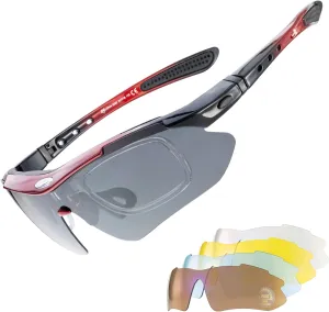 ROCKBROS Polarized Sports Sunglasses UV Protection Cycling Glasses Outdoor