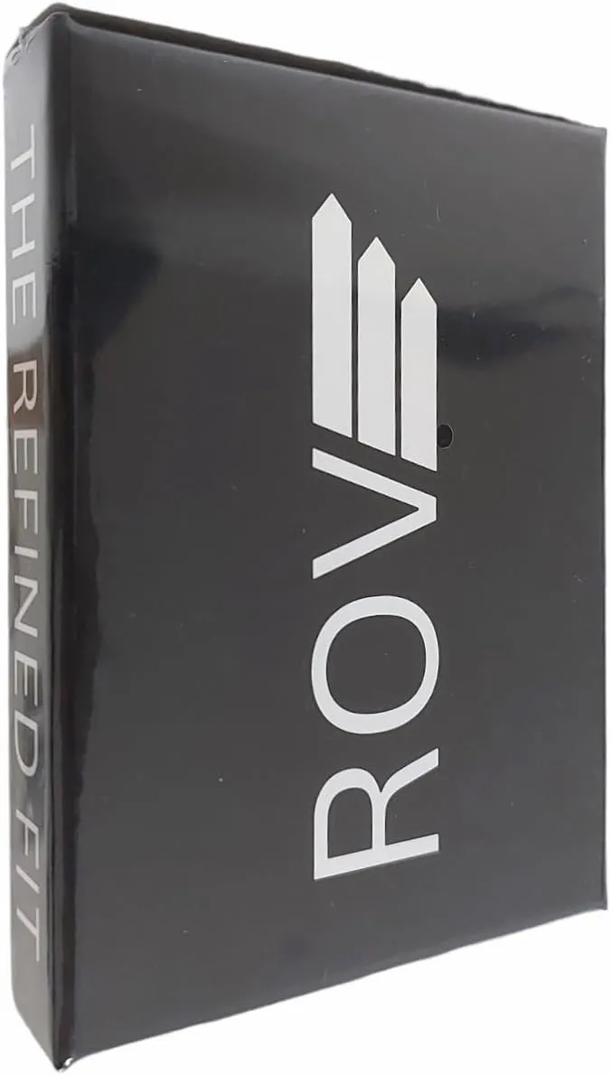 ROVE - Money Clip - RFID Blocking Aluminium Enhanced Minimalistic Compact Wallet (Matt Black)