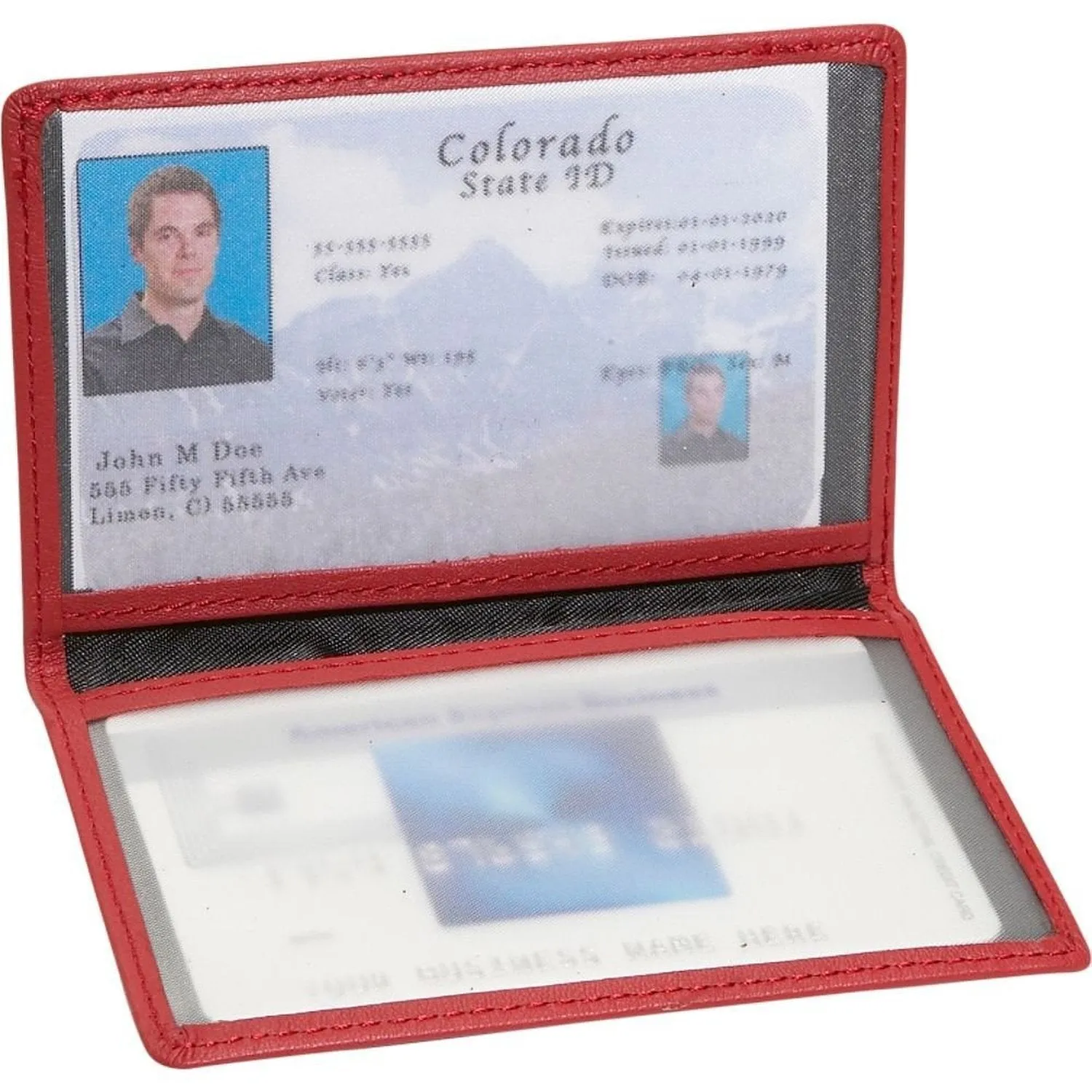 Royce Leather Men's Mini ID Case