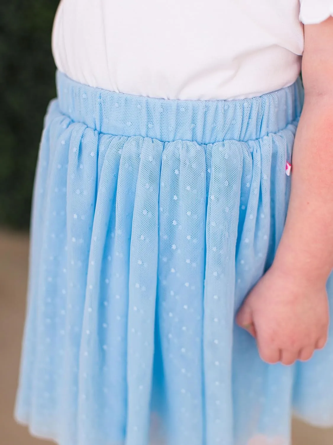 RuffleButts Baby/Toddler Girls Tutu Layered Tulle Skirt