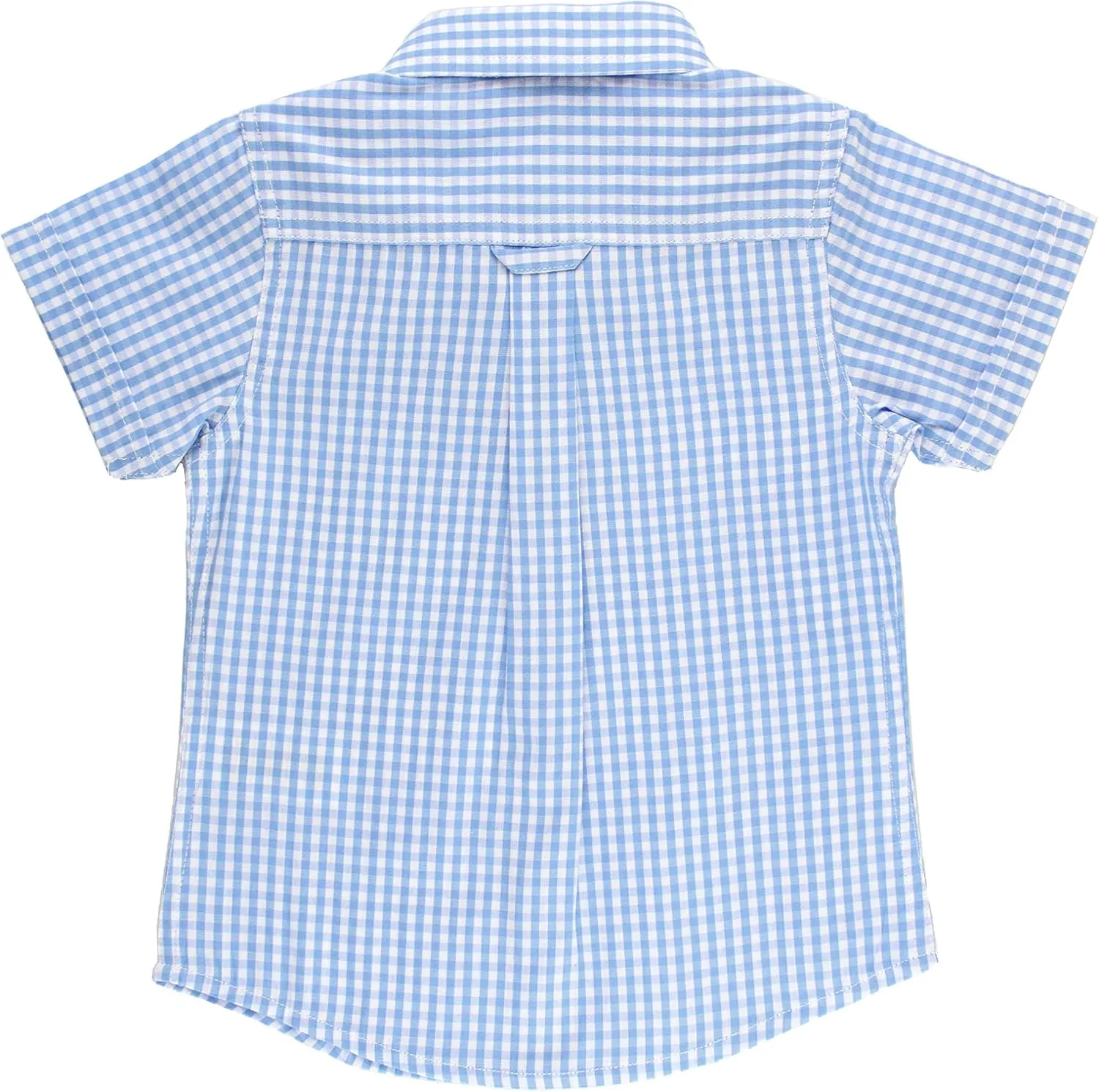 RUGGEDBUTTS® Baby/Toddler Boys Button Down Shirt with Button Tabs