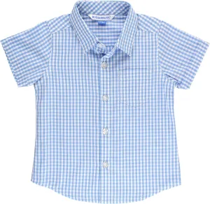 RUGGEDBUTTS® Baby/Toddler Boys Button Down Shirt with Button Tabs