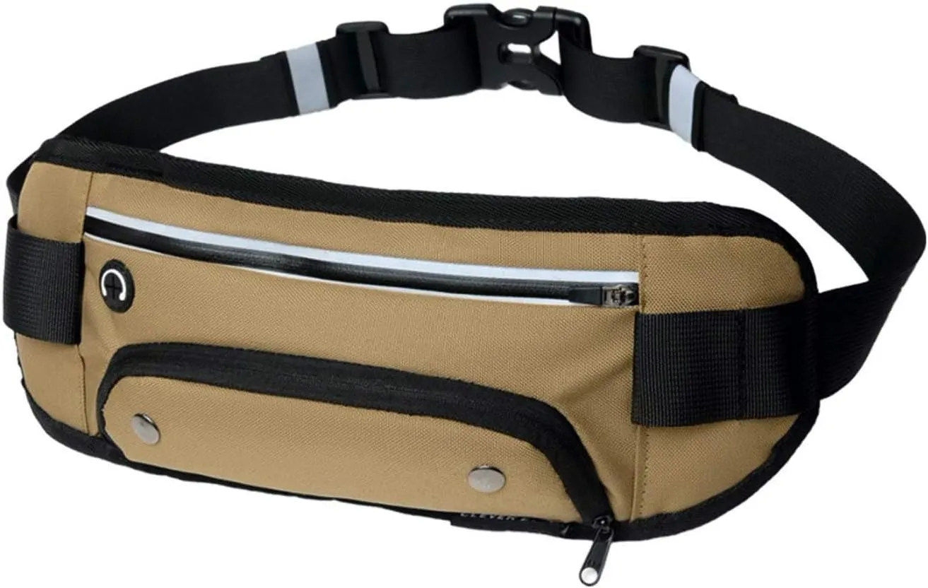 Running Belt Fanny Pack for Women Men Waist Pack Runners Belt for Hiking Fitness Travel – Adjustable Running Pouch Phone Holder Accessories for Your Phone