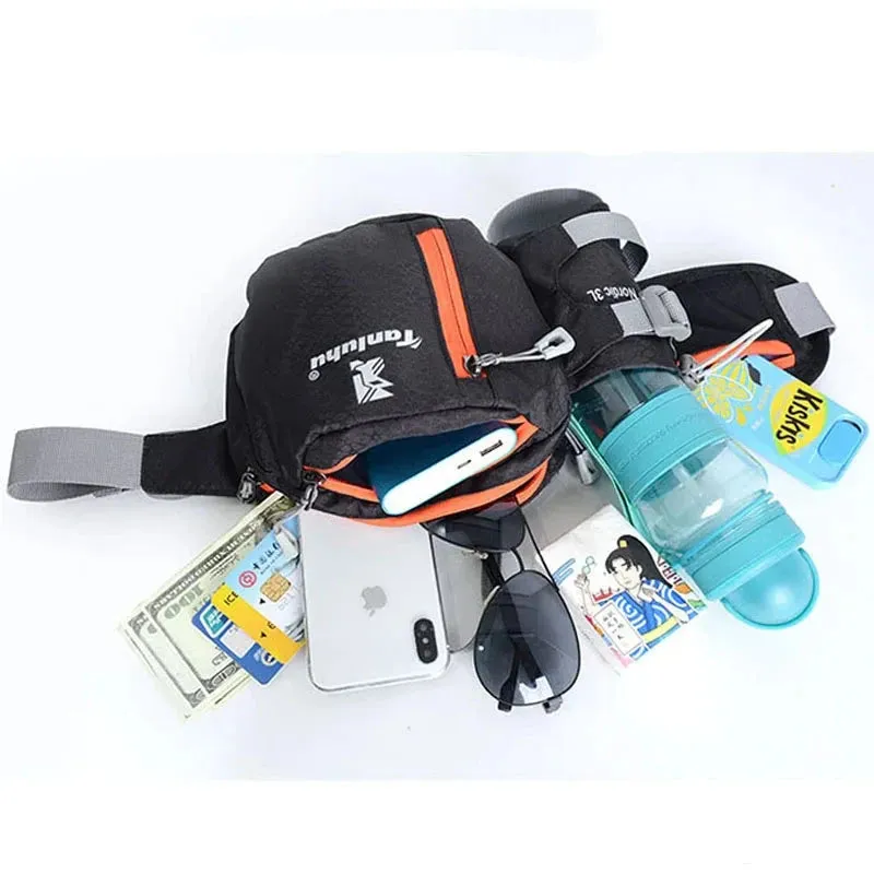 Running Belt with Water Bottle Pocket