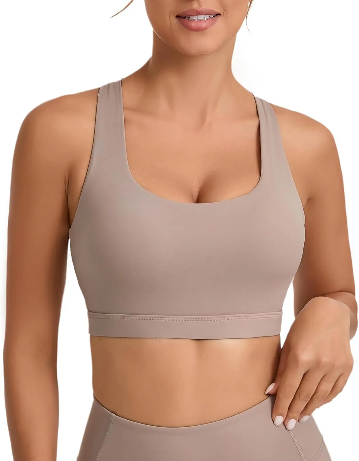 RUNNING GIRL High Impact Sports Bras for Women High Support Women’s Sports Bra Racerback Workout Running Bra