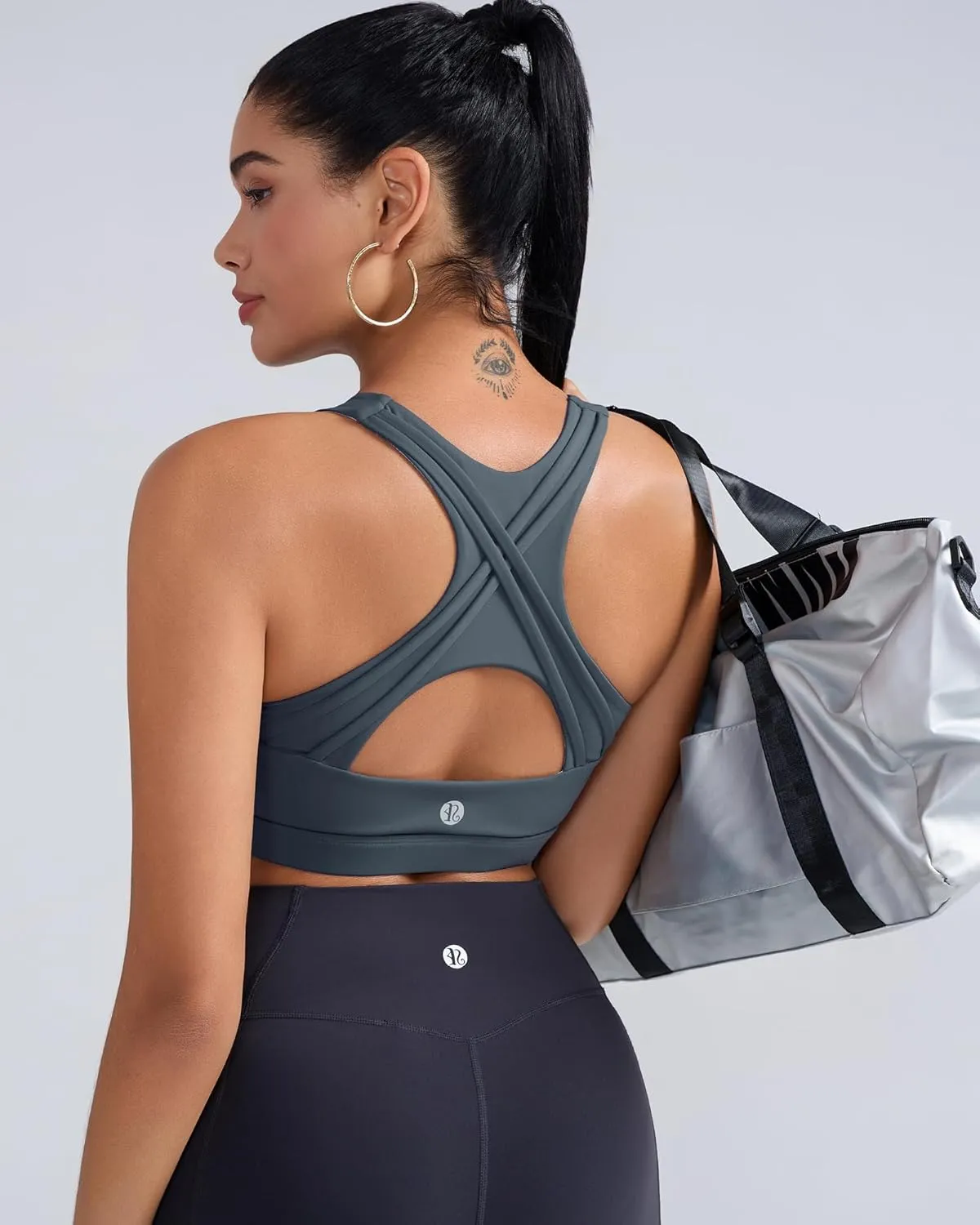 RUNNING GIRL High Impact Sports Bras for Women High Support Women’s Sports Bra Racerback Workout Running Bra