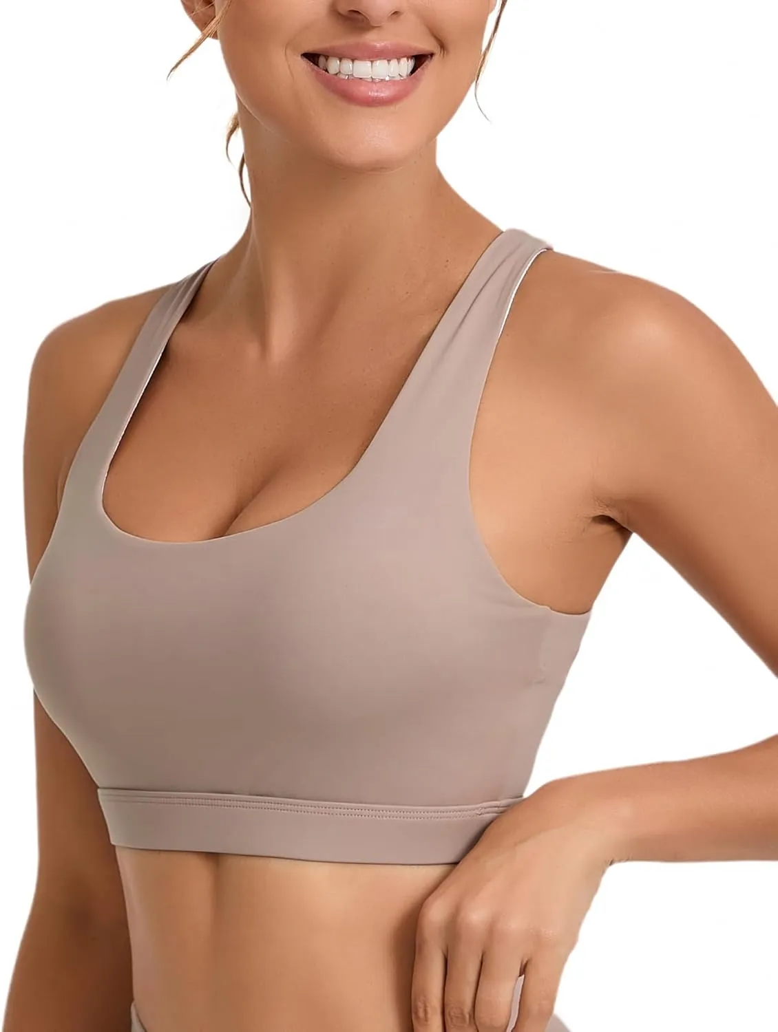 RUNNING GIRL High Impact Sports Bras for Women High Support Women’s Sports Bra Racerback Workout Running Bra