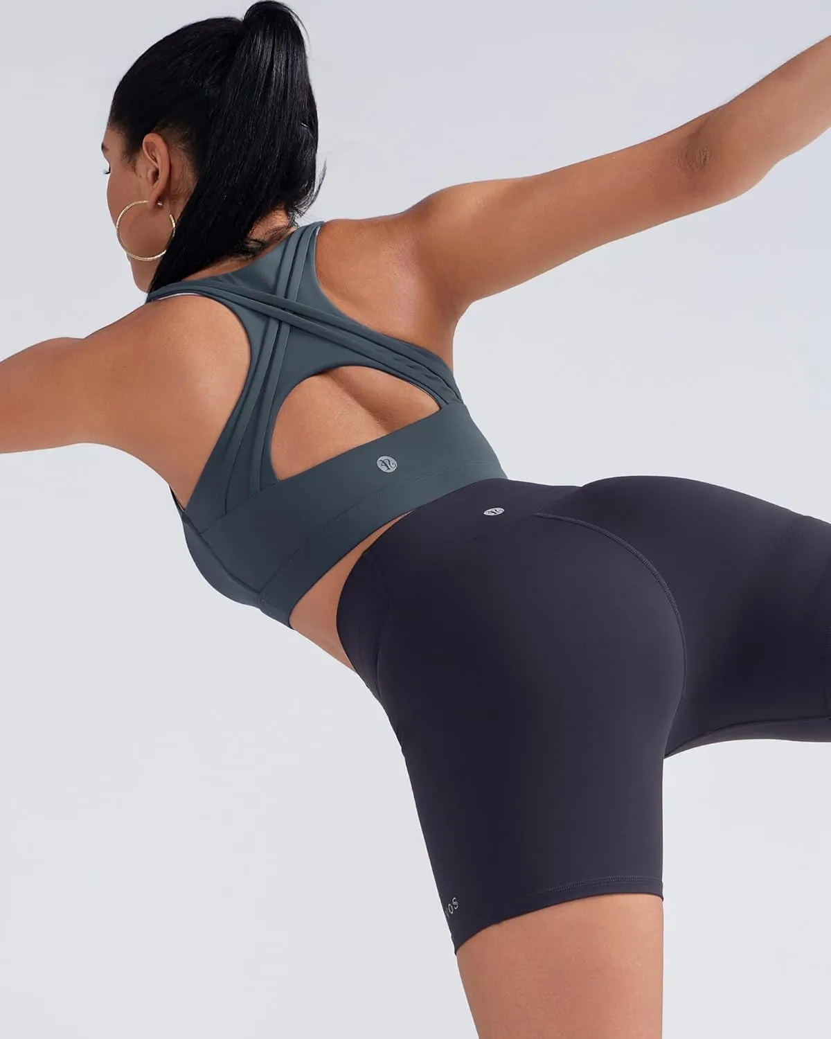 RUNNING GIRL High Impact Sports Bras for Women High Support Women’s Sports Bra Racerback Workout Running Bra