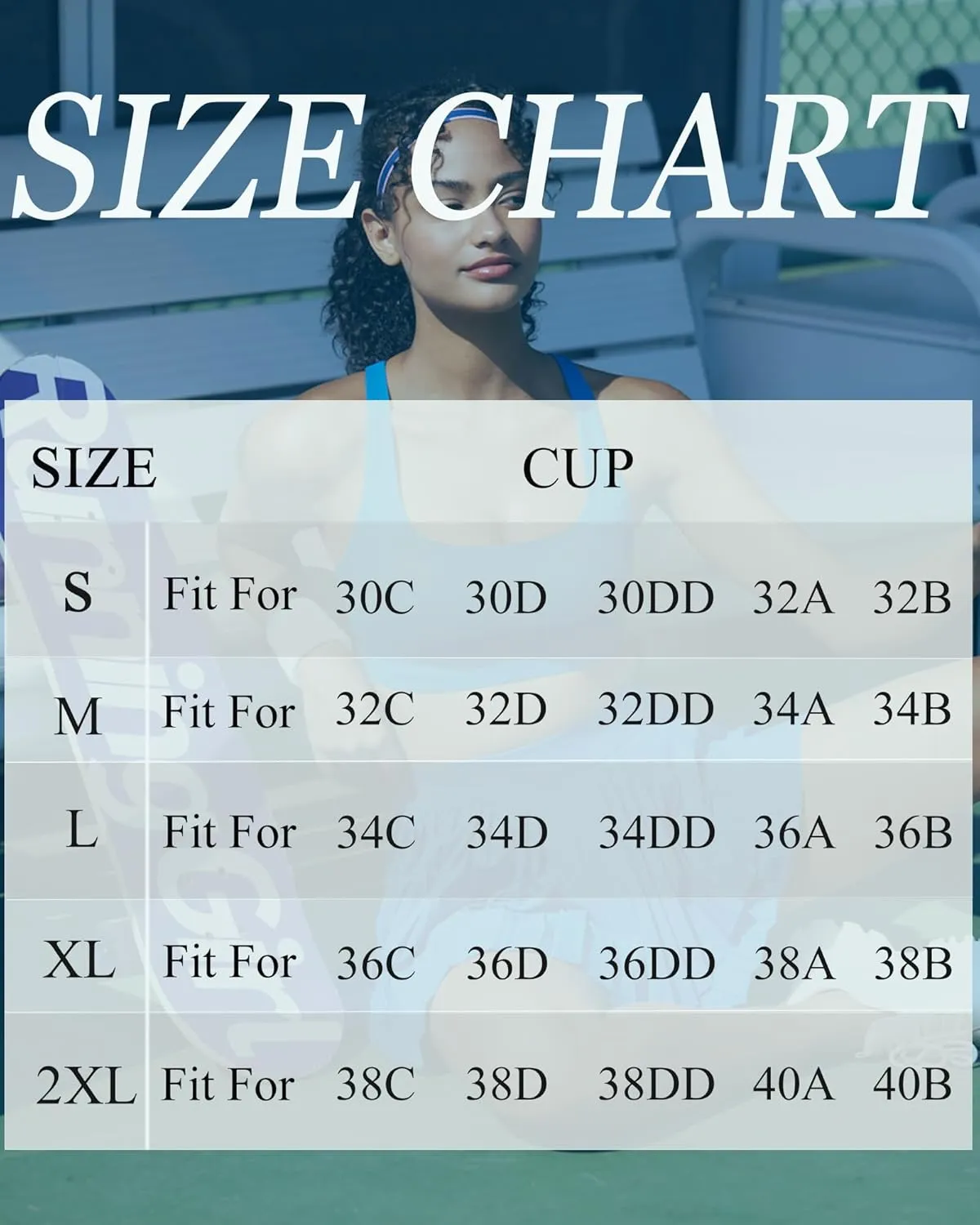 RUNNING GIRL Sports Bras for Women High Support, High Impact Strappy Sports Bra Moulded Cup Workout Bra