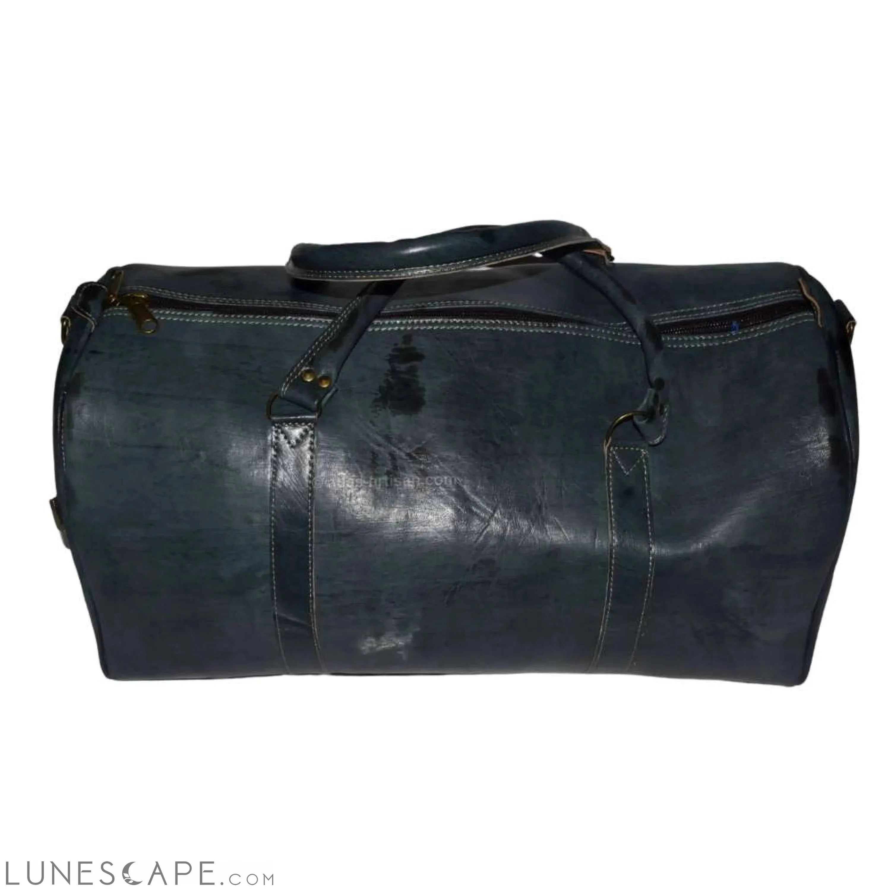 Sac De Voyage Vachette Aged Leather Top-Handle Duffel Bag