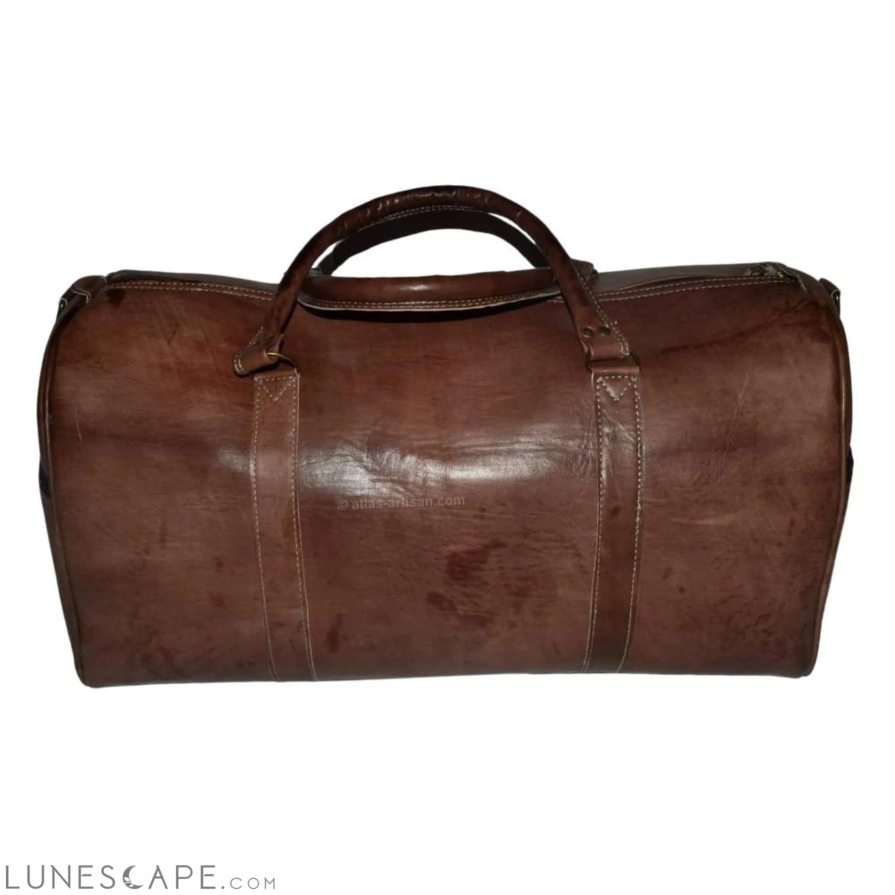 Sac De Voyage Vachette Aged Leather Top-Handle Duffel Bag