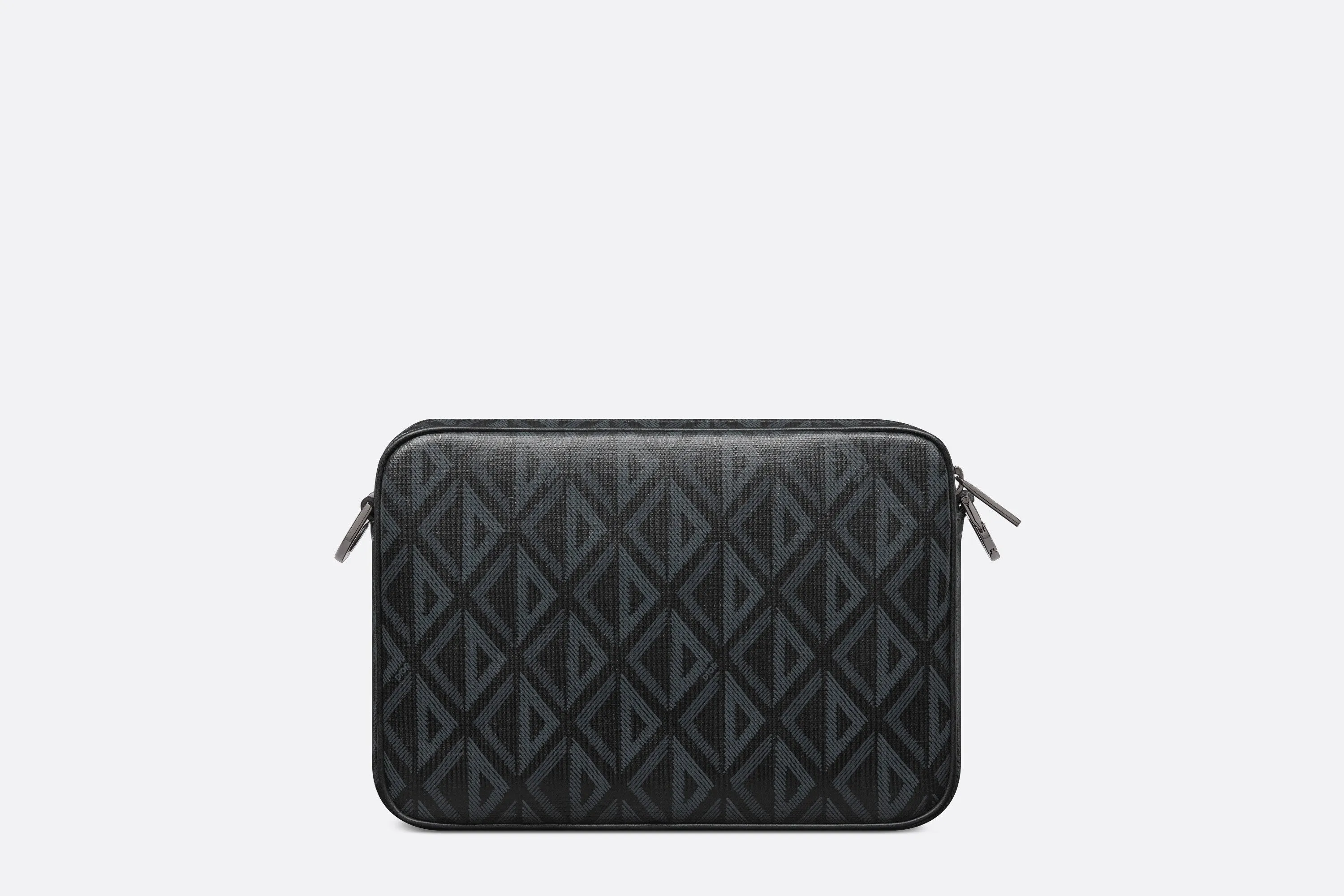 Saddle Triple Pouch • Black CD Diamond Canvas