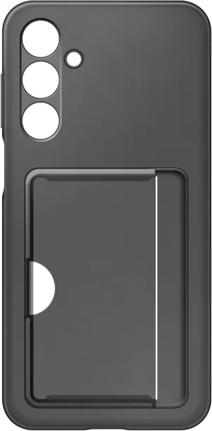 SAMSUNG Galaxy A16 5G Card Slot Phone Case, Sleek Design, Built-in Card Holder, Protective Cover, Black, US Version, EF-OA166TBEGUS