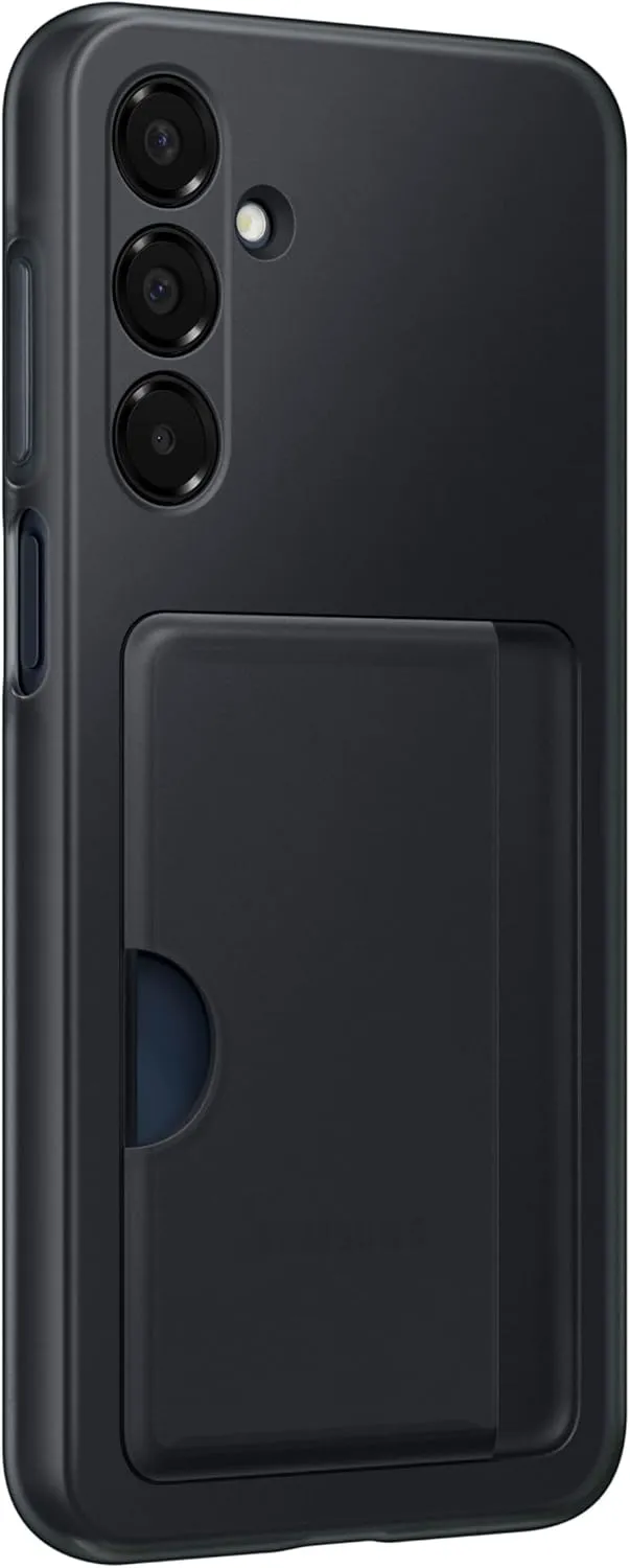 SAMSUNG Galaxy A16 5G Card Slot Phone Case, Sleek Design, Built-in Card Holder, Protective Cover, Black, US Version, EF-OA166TBEGUS