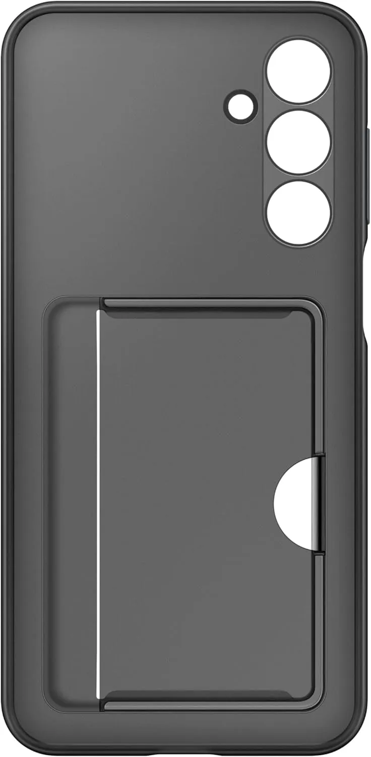SAMSUNG Galaxy A16 5G Card Slot Phone Case, Sleek Design, Built-in Card Holder, Protective Cover, Black, US Version, EF-OA166TBEGUS