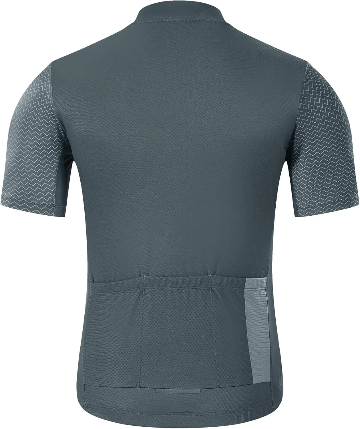 Santic Men's Cycling Jersey Short Sleeve Tops Pro Road Bike Shirt Full Zipper UPF 50  MTB Jersey with Pockets