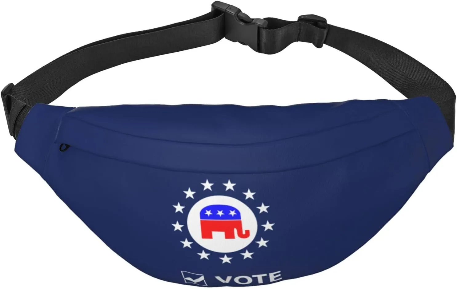 Save America Vote Red Republican Fanny Packs Mans Women'S Adjustable Waist Pack For Sports Leisure Travel Cycling Fanny Pack