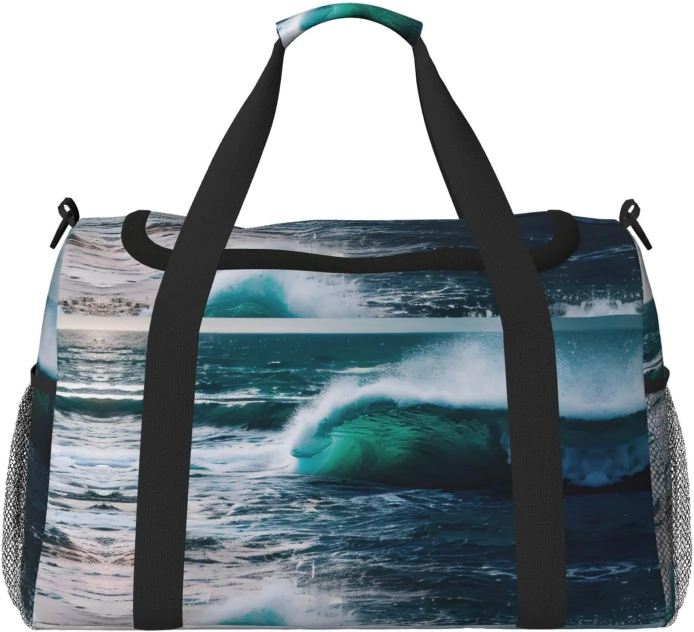 Scenic sea water Print Everyday Use Travel Duffle Bag Large Capacity Travel Bag Stylish Functional Bag