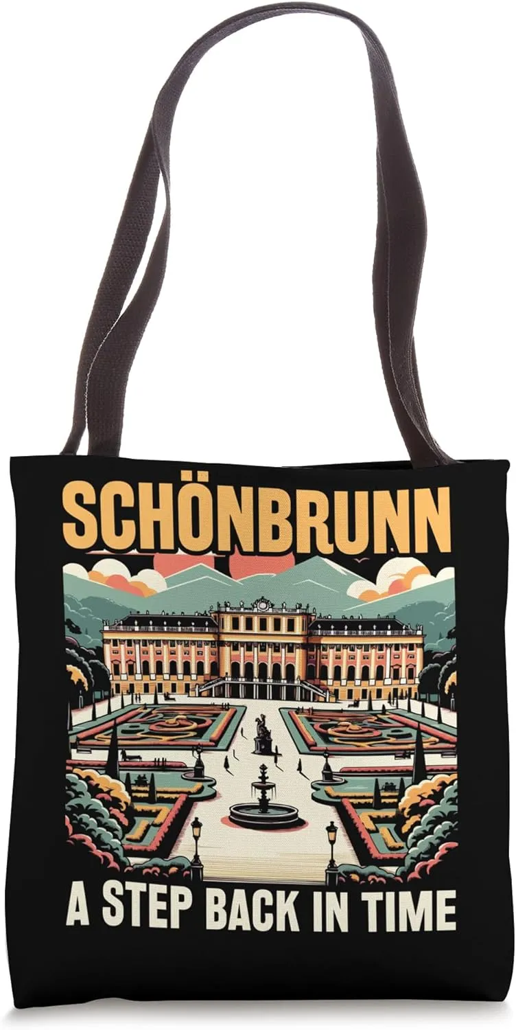 Schönbrunn Palace Austria Travel Vacation Country Austrian Tote Bag