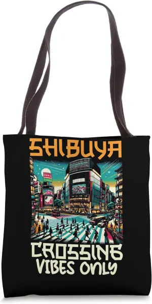 Shibuya Crossing Japan Country Travel Vacation Japanese Tote Bag