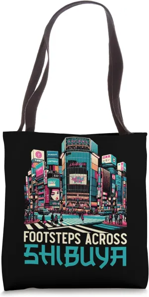 Shibuya Crossing Japan Country Travel Vacation Japanese Tote Bag