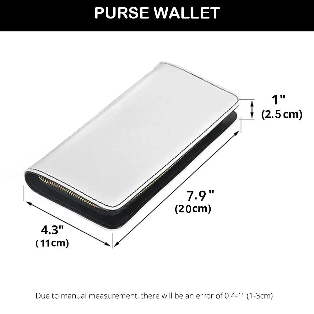 Shineful Leather Clutch Purse With Wristlet Strap Handle Butterfly Rose Whisper