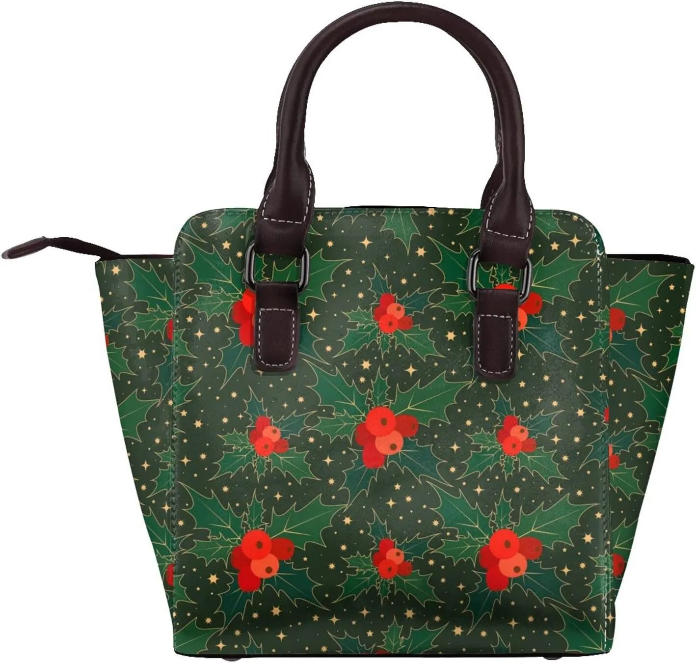 Shoulder Bag Beach PU Leather Studded Shoulder Bag Rivet Womens Clutch Bag for Christmas