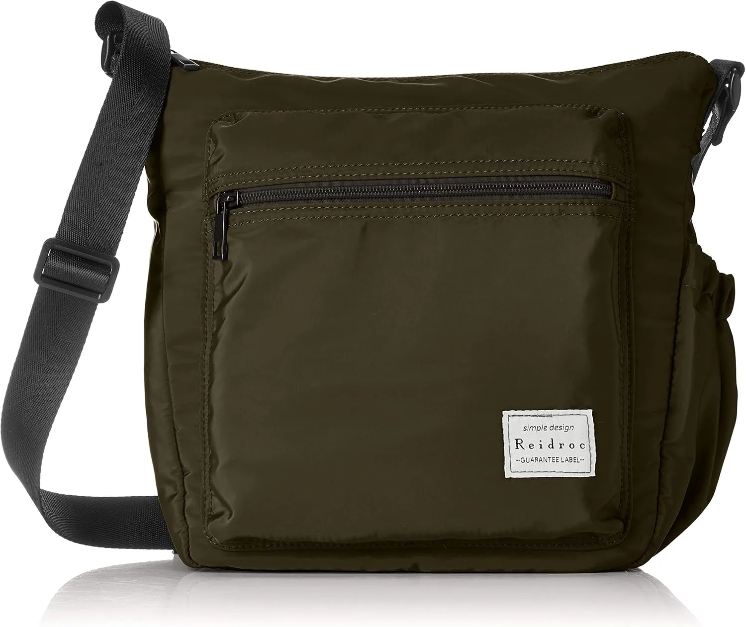 Shoulder Bag with Gathered Pockets