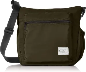 Shoulder Bag with Gathered Pockets