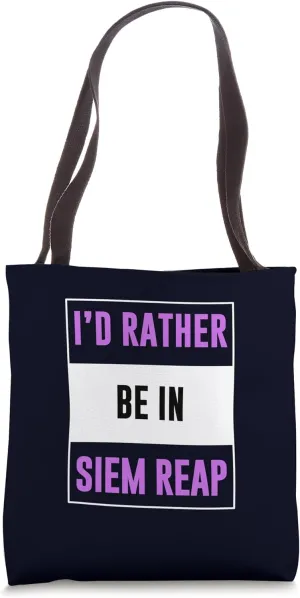 Siem Reap, Cambodia - Asia Travel and Adventure Tote Bag