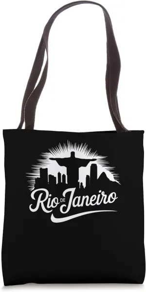 Skyline Design Of Brasil Tote Bag