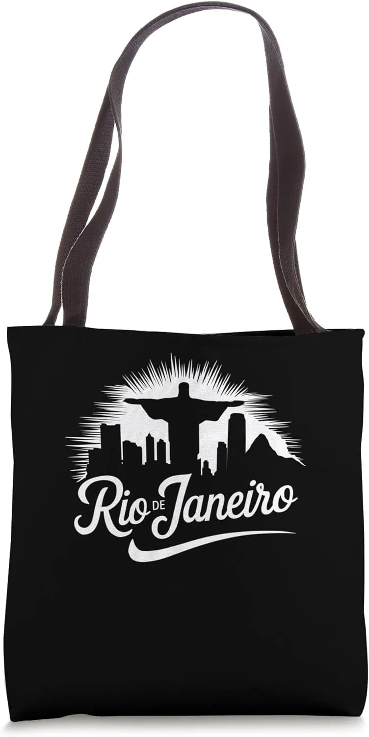 Skyline Design Of Brasil Tote Bag