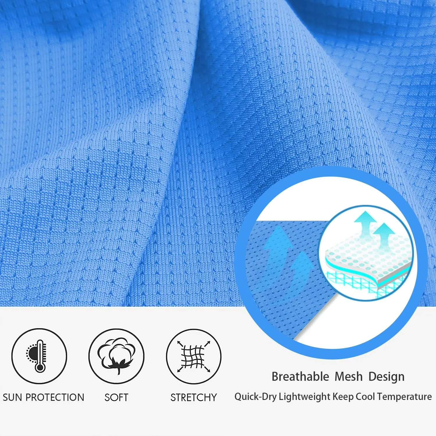 Sleeveless Cycling Jersey Men, Biking Base Layer Breathable and Lightweight with Back Pocket Sports Vest
