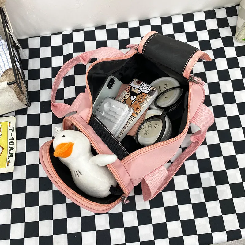 Slouchy Printed Portable Large Capacity Storage Travel Bags