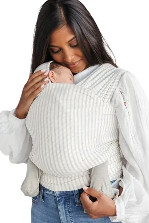 Solly Baby Wrap Carrier, Newborn to Toddler 8-25 Lbs., Buttery-Soft & Lightweight Fabric, Postpartum Essential, Mother’s Day Gift for New Moms, Driftwood Stripe