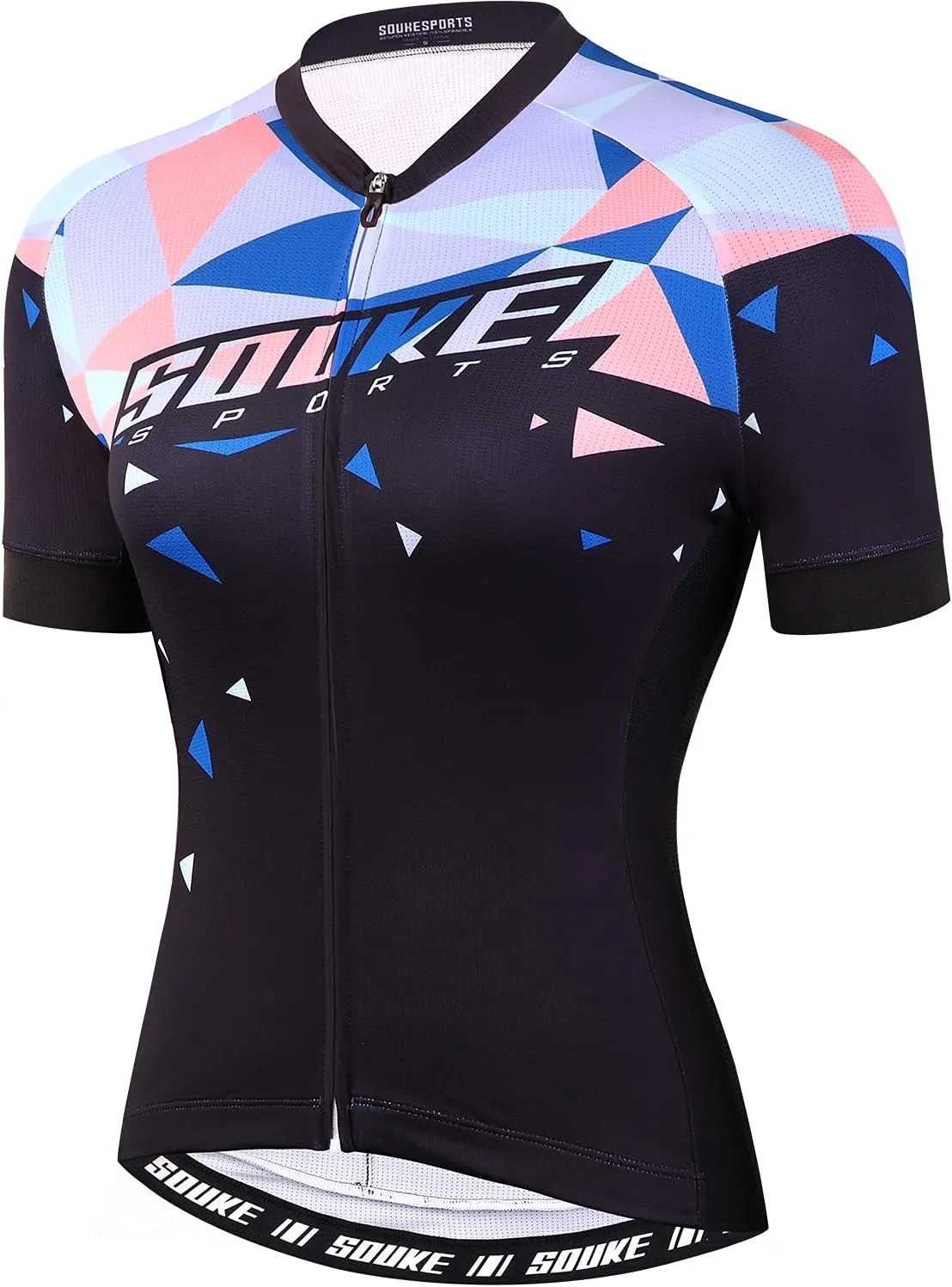 Souke Sports Women's Cycling Jersey Biking Shirts Short Sleeve Shirt Biking Clothing