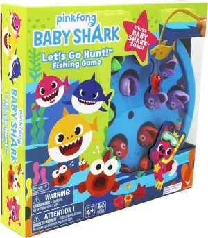 Spin Master Cardinal Games 6054916 Baby Shark Gone Fishing Game, Multi Colour, Ages 4 