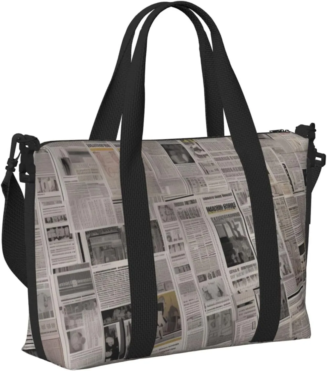Sports Gym Bag for Women Men Travel Duffel Bag Tote newspaper Weekender Bag Canvas Carry on Overnight Bag for Travel Swimming Fitness Workout Sports Duffle Bag