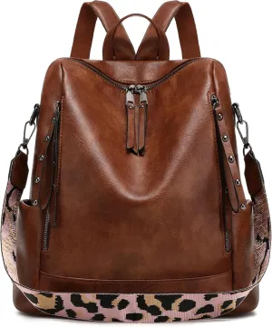 sqlp Fashion Backpack Purse for Women Vegan Leather Travel Back Pack Womens Designer Shoulder Bags