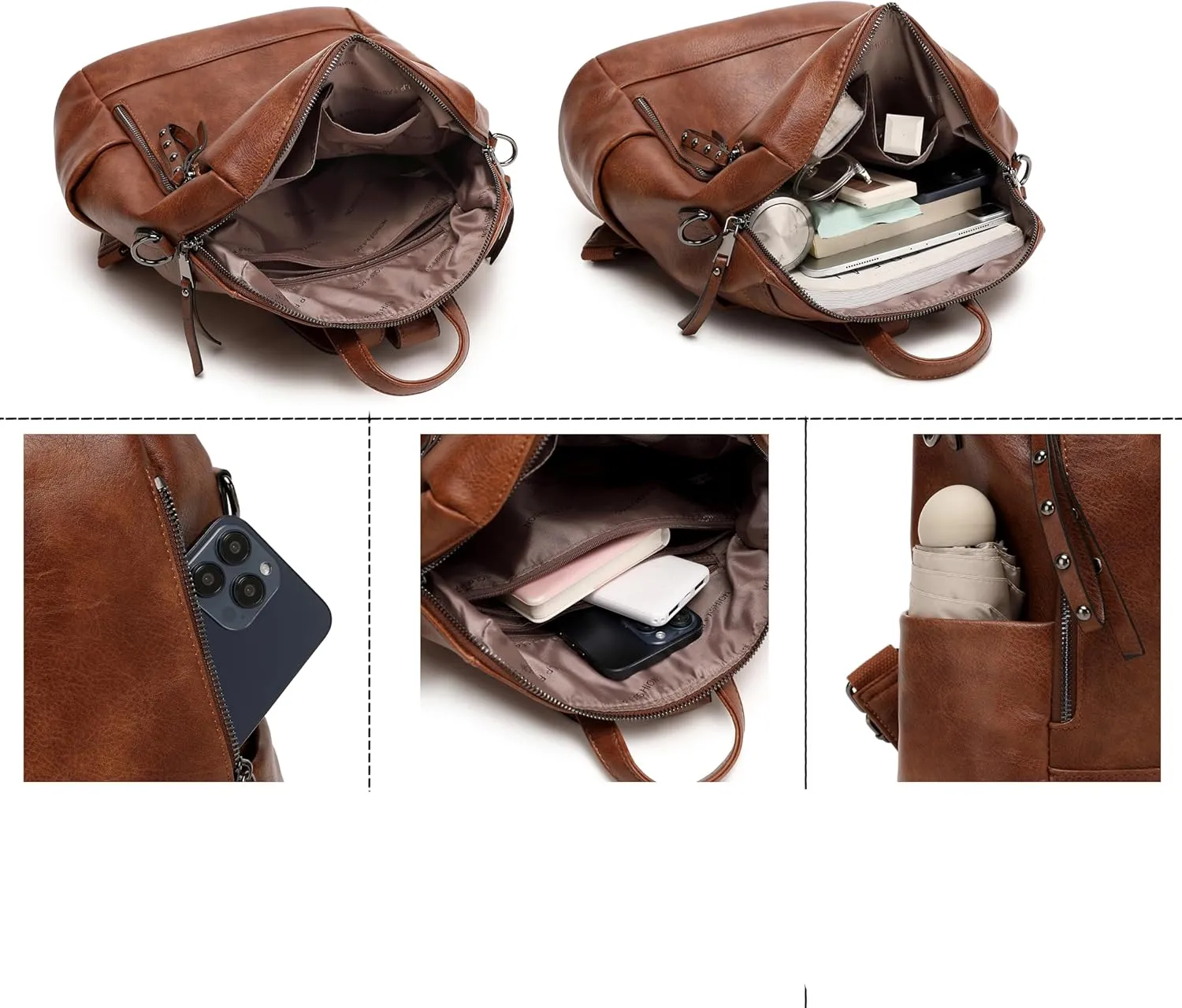 sqlp Fashion Backpack Purse for Women Vegan Leather Travel Back Pack Womens Designer Shoulder Bags