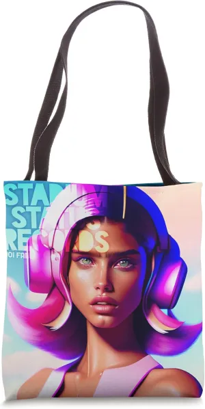 Stadium Status Records Superstar Retro Jöí Fabü Brand Travel Tote Bag