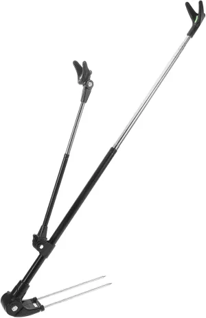 Stainless Steel Fishing Pole Stand Roof Rack Rod Holder for Boat/Truck Quick Setup Ground Insert Holder